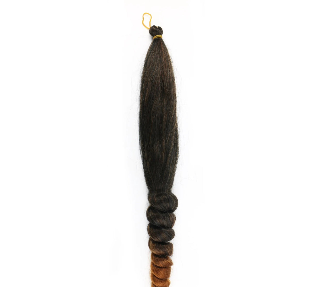 Pre-stretched Spiral Curly Braiding Hair