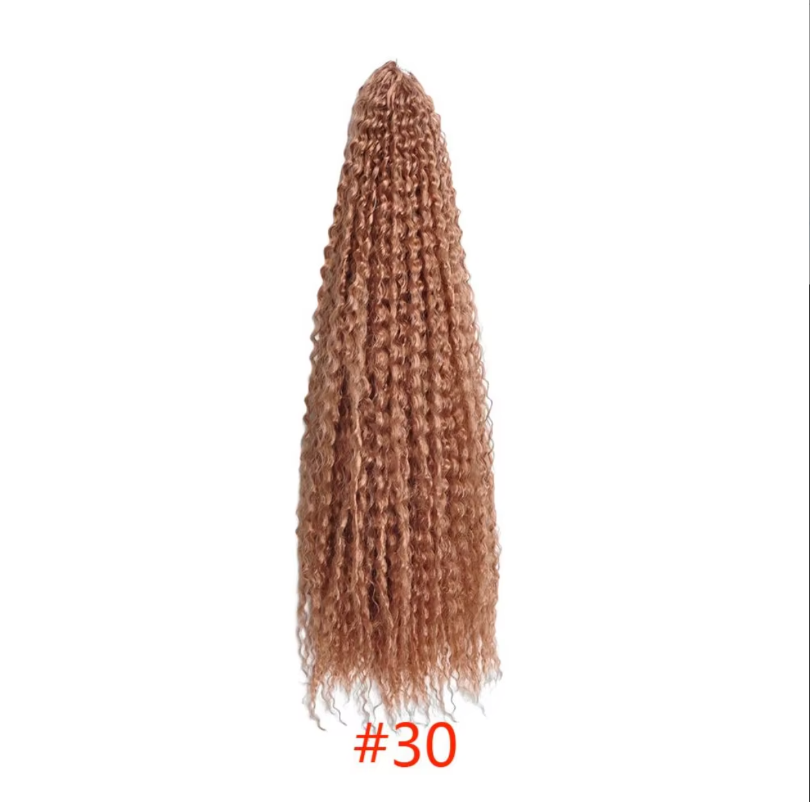 Brazilian Curly Braids Crochet – 20 Inches